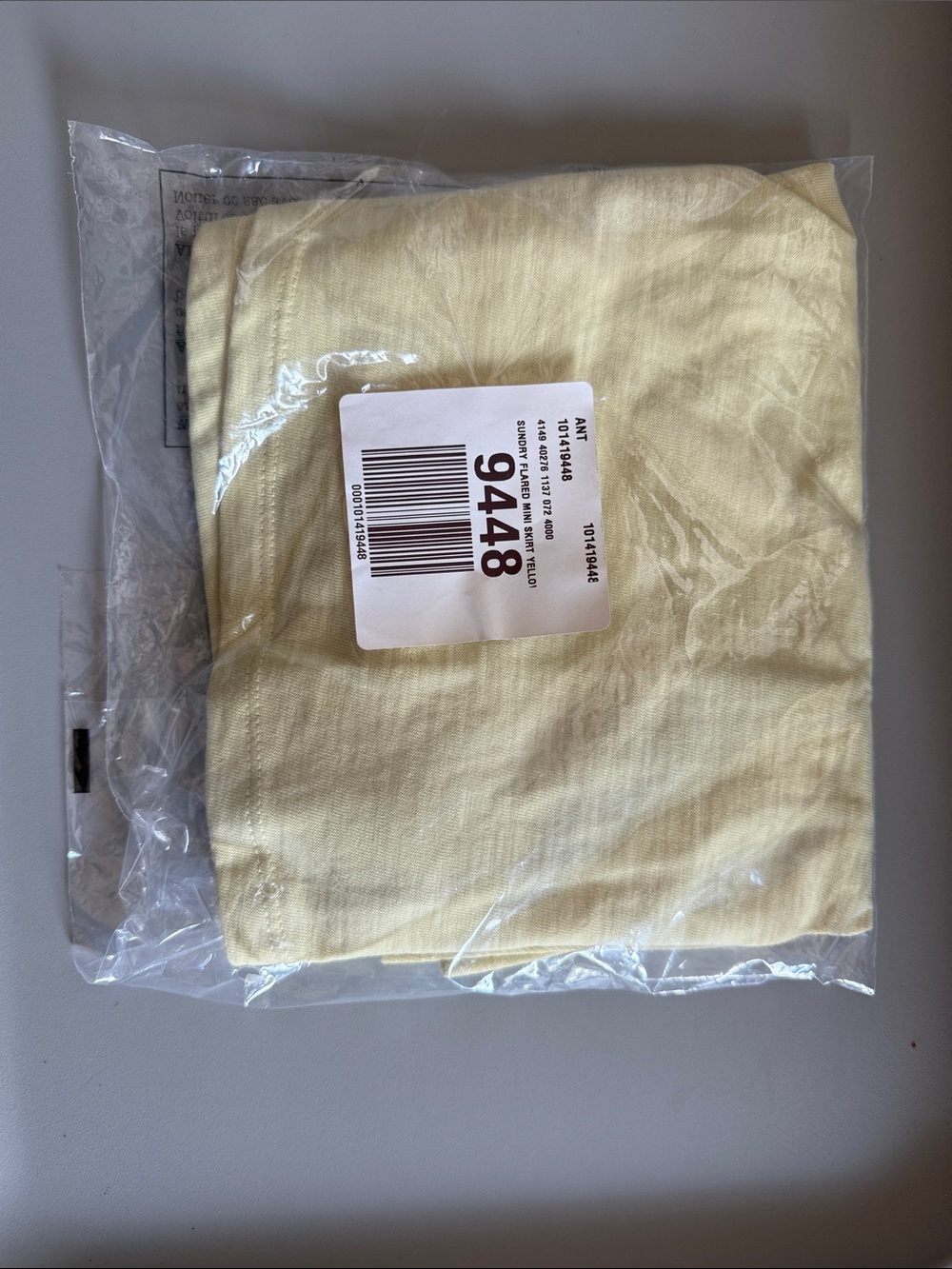 NWT Sundry Drawstring Mini Skirt - Picture 5 of 6